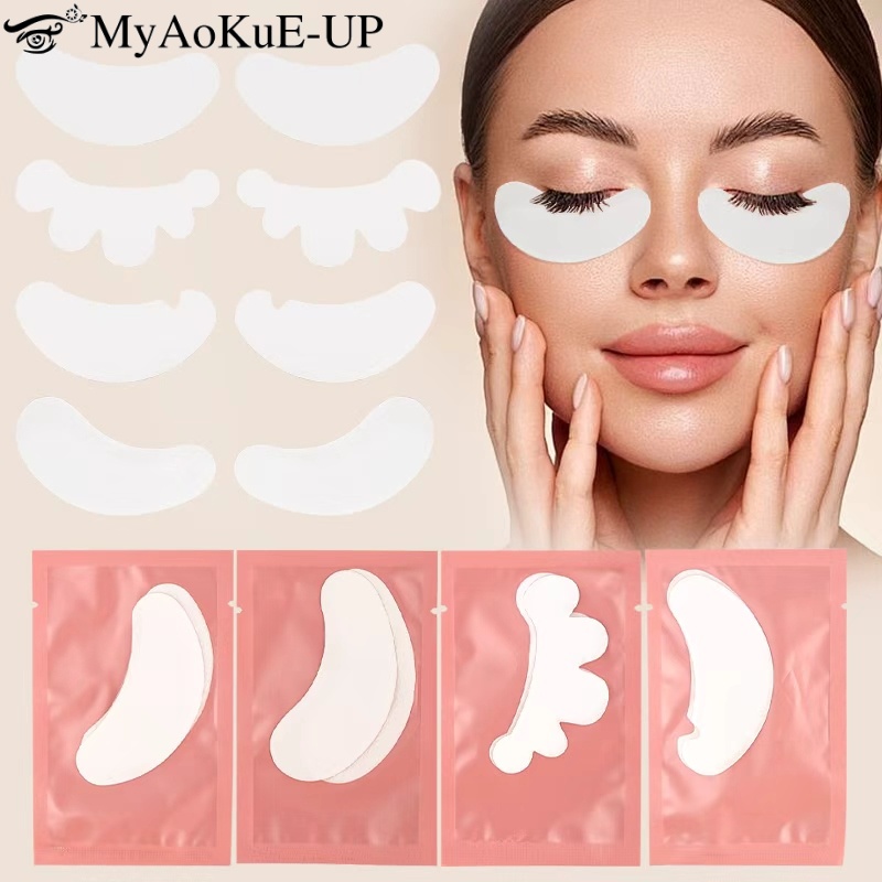 Lash Mapping Sticker - 50 Pairs Disposable Hydrogel Eyelash Patches