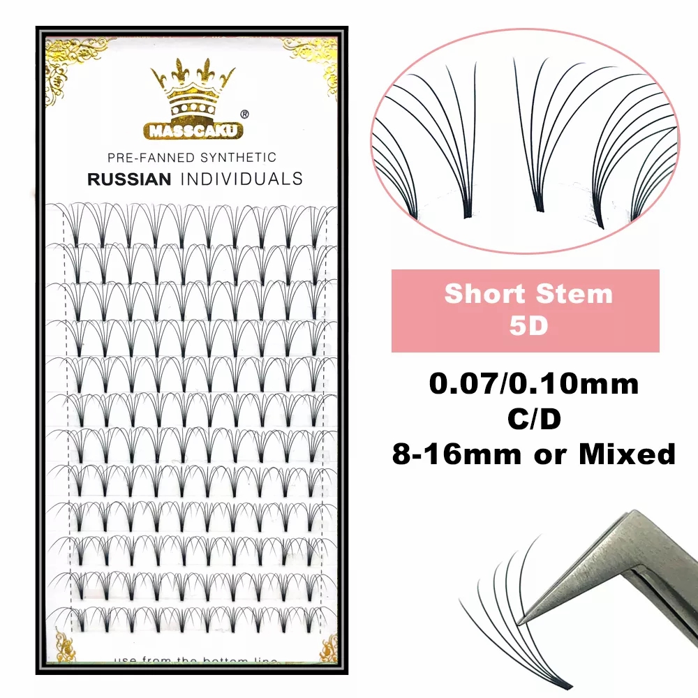 MASSCAKU Premade Russian Volum - Eyelash Extension Review ulasan dan harga