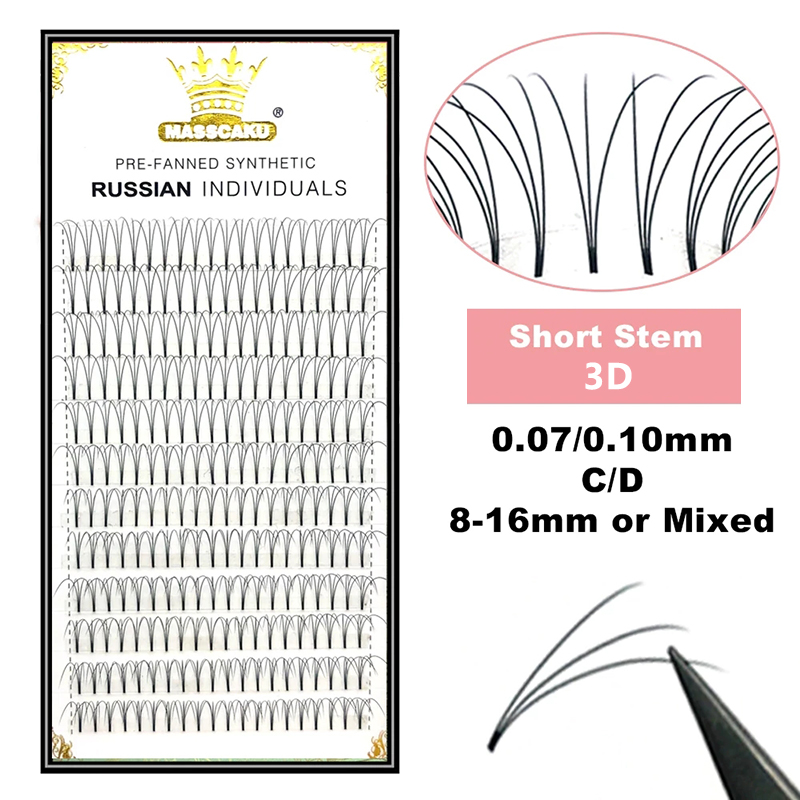 MASSCAKU Premade Russian Volum - Eyelash Extension Review ulasan dan harga