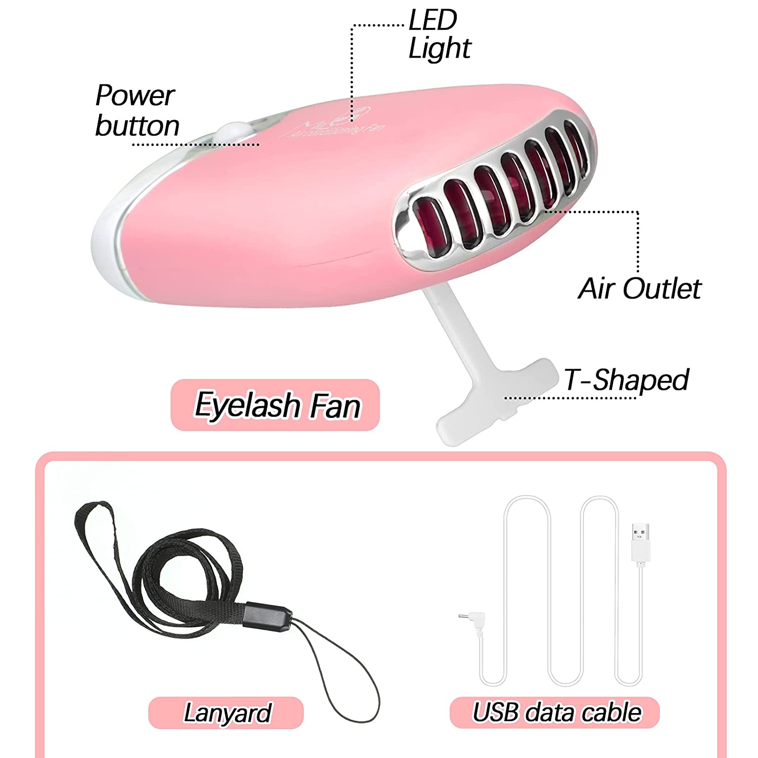3 in 1 USB Air Conditioning La - Eyelash Extension Wash ulasan dan harga