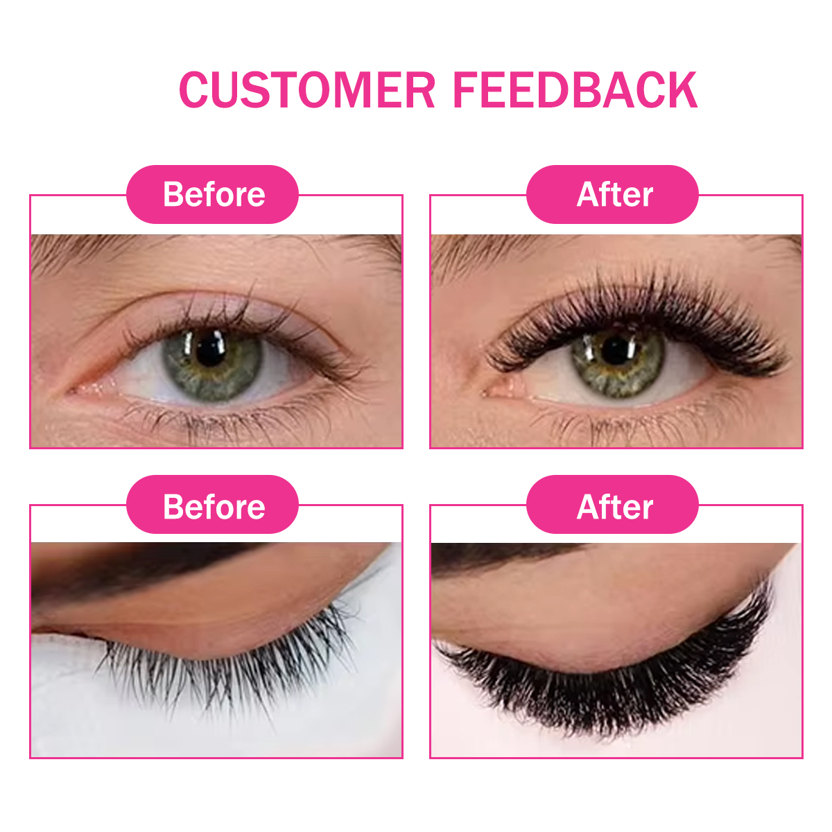 New Style Super Narrow Loose P - Eyelash Extension Medium ulasan dan harga