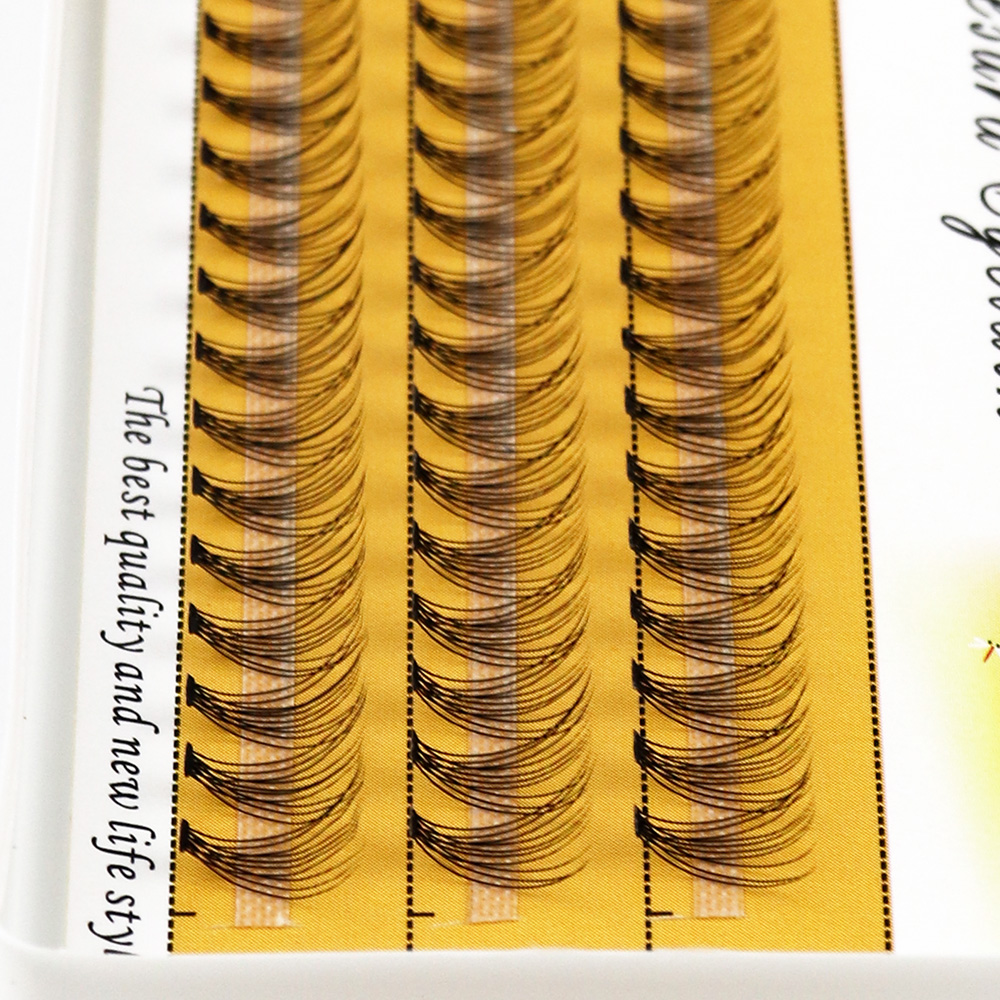 10D Faux Mink Eyelash Clusters - Eyelash Extension Review ulasan dan harga