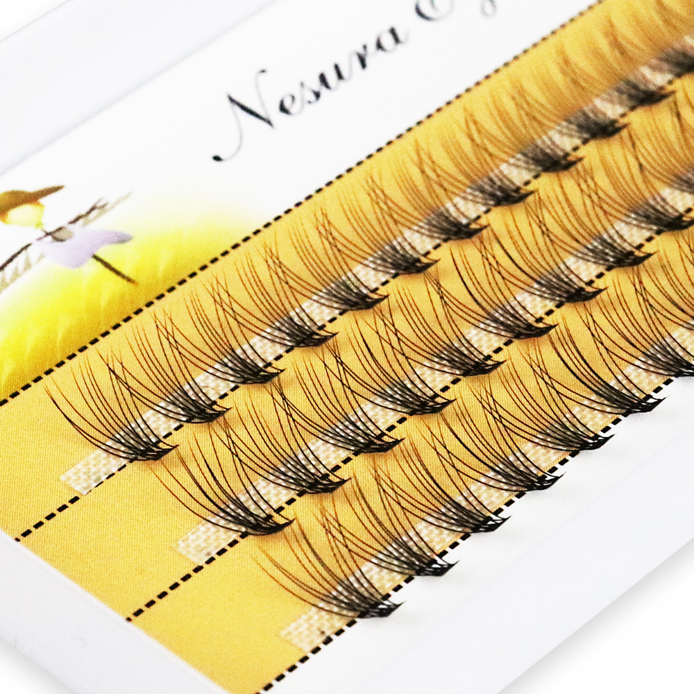 10D Faux Mink Eyelash Clusters - Eyelash Extension Review ulasan dan harga