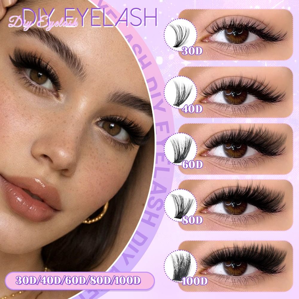 9-18mm Length False Eyelashes  - Faux Mink Lash ulasan dan harga