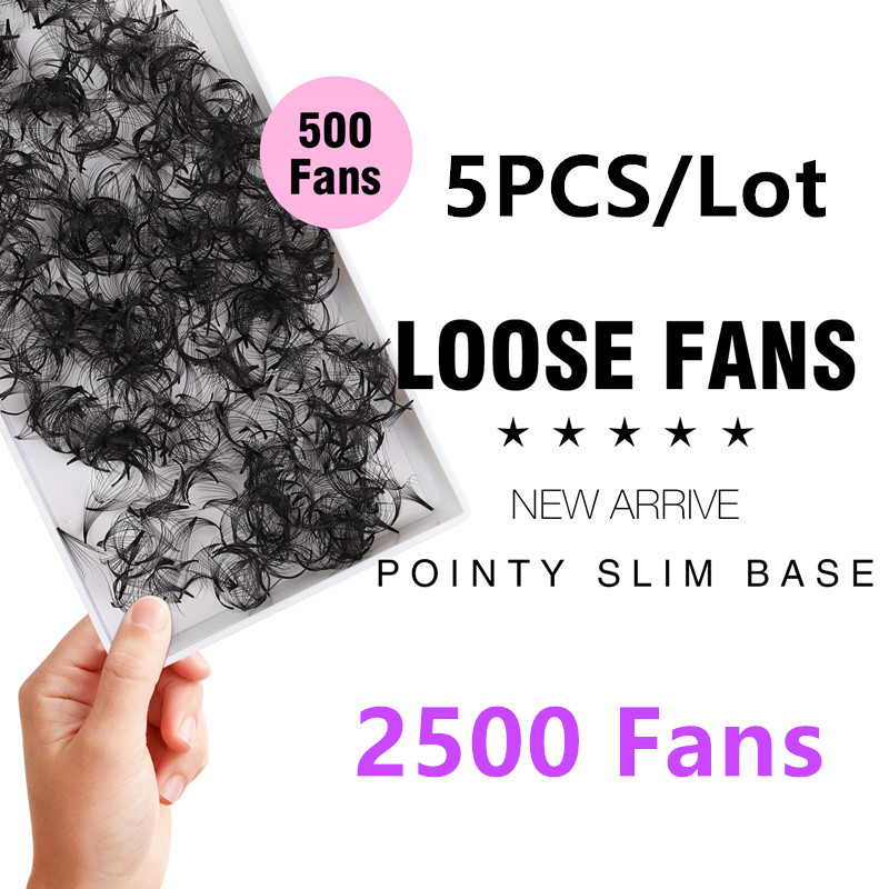 TDANCE 2500 Loose Fans Pointy  - Eyelash Extension Medium ulasan dan harga