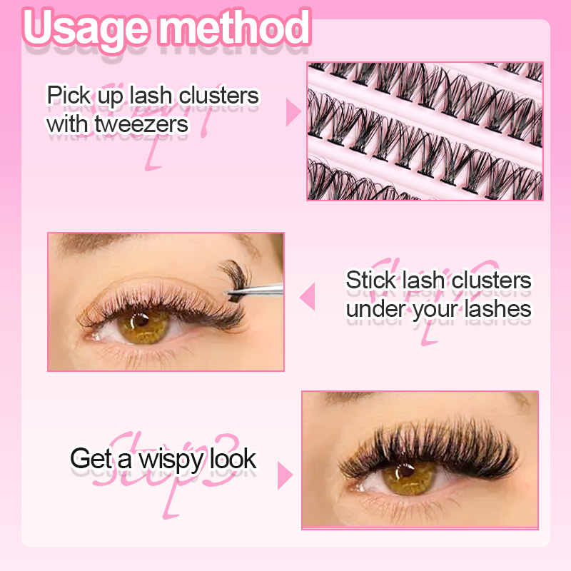 Individual Lashes Eyelash tuft - Eyelash Extension Volume Lashes ulasan dan harga