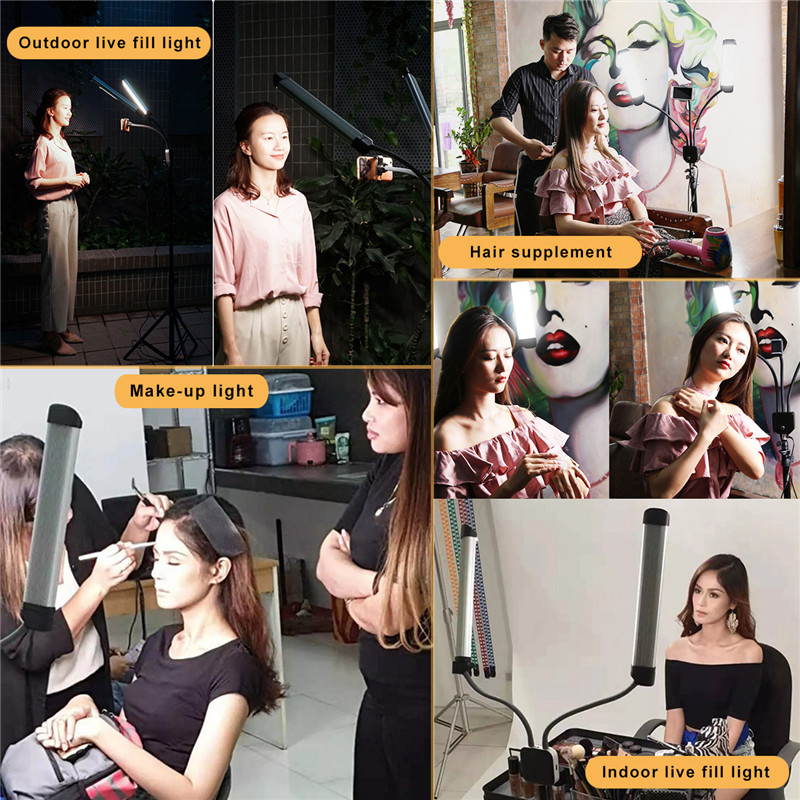 45W Flexible Double Arms LED F - Video Eyelash Extension ulasan dan harga