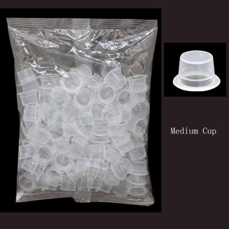 Disposable Tattoo Ink Cups Sma - Eyelash Extension Medium ulasan dan harga