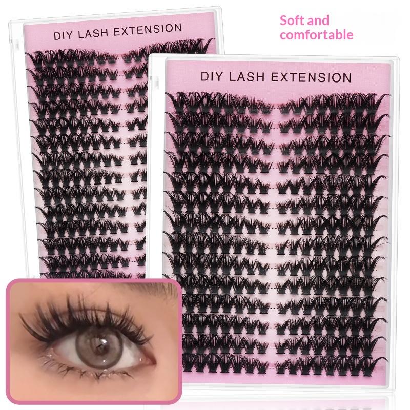 20pcs DIY False Eyelash Extens - Eyelash Extension Volume Lashes ulasan dan harga