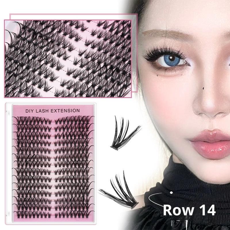 20pcs DIY False Eyelash Extens - Eyelash Extension Volume Lashes ulasan dan harga