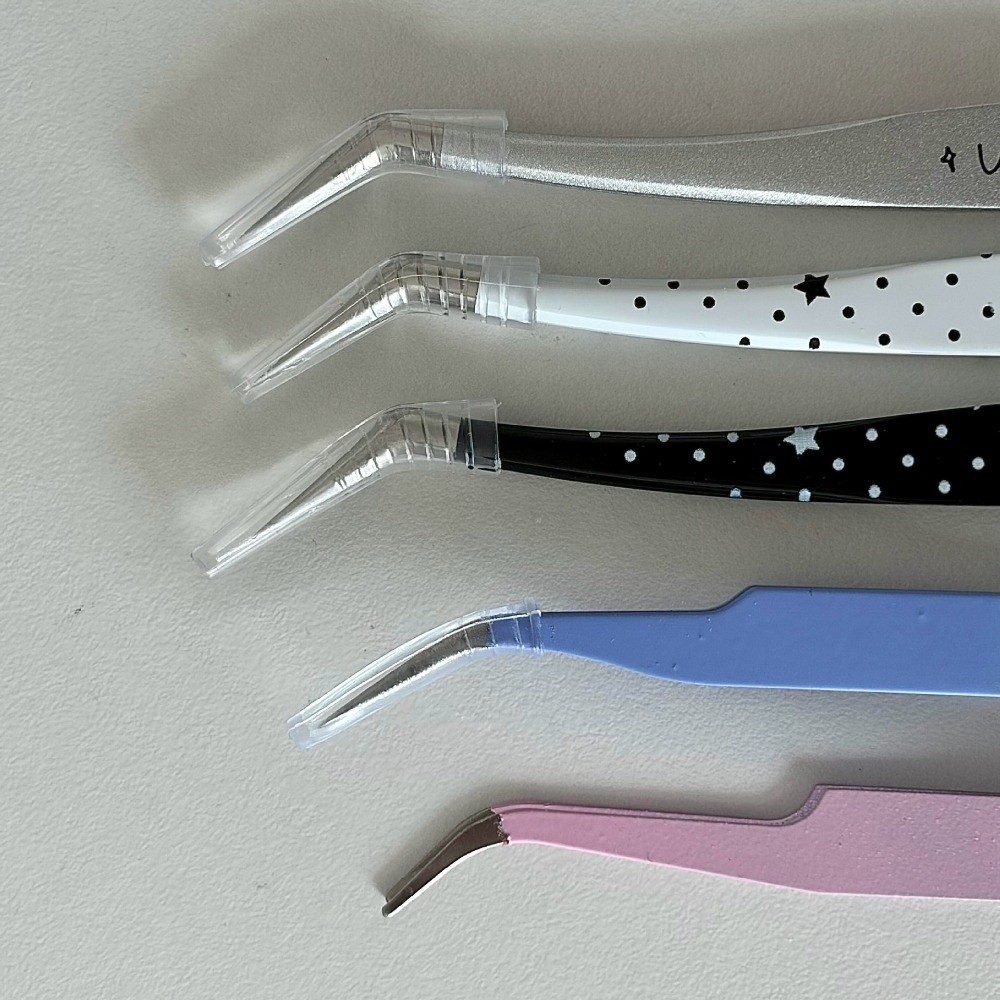 Stainless Steel Curved Sticker - Lash Mapping Sticker ulasan dan harga