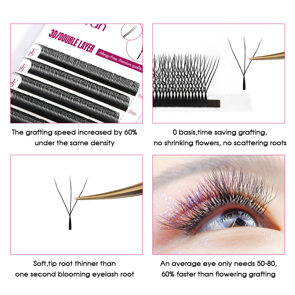 FADVAN 6D-W shaped eyelash ext - Eyelash Extension Equipment ulasan dan harga