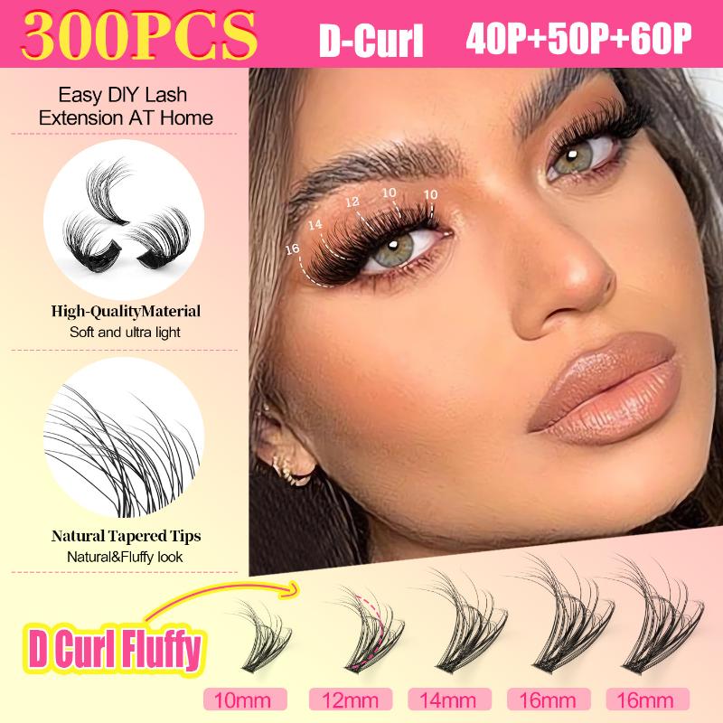 Cluster Lashes Kit Individual  - Faux Mink Lash ulasan dan harga
