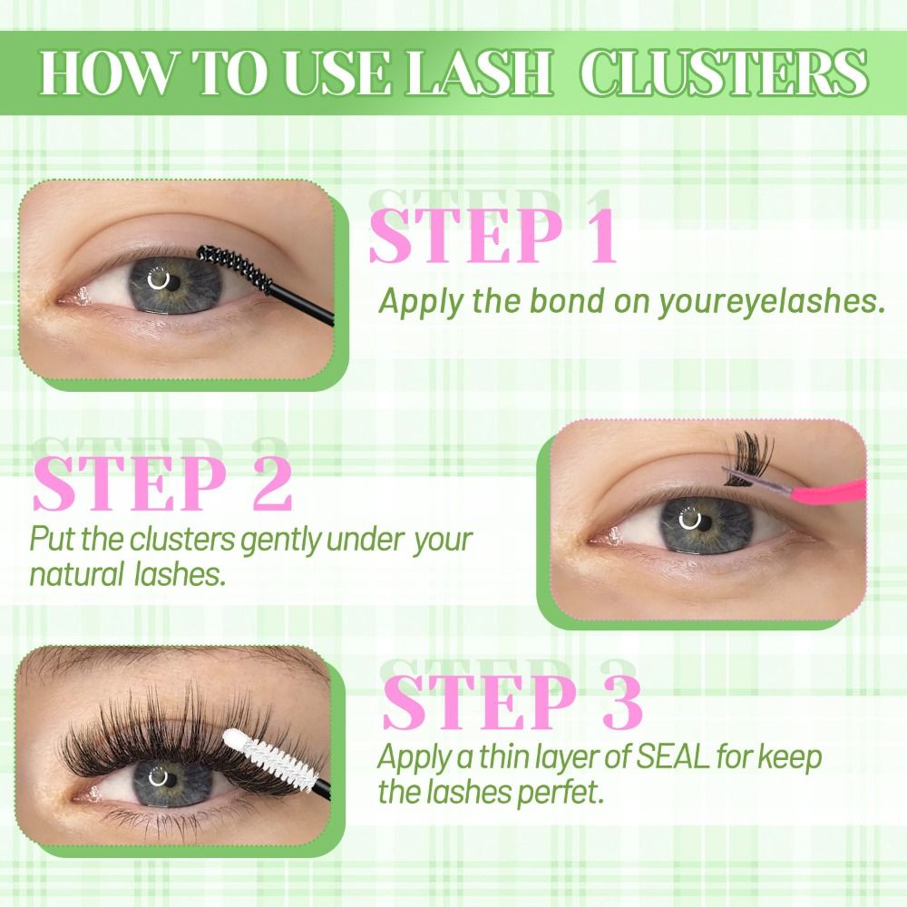 Natural Look False Eyelashes W - Faux Mink Lash ulasan dan harga