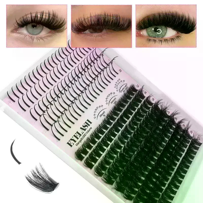 Lash Clusters Kit Lash Spikes  - Eyelash Extension Volume Lashes ulasan dan harga