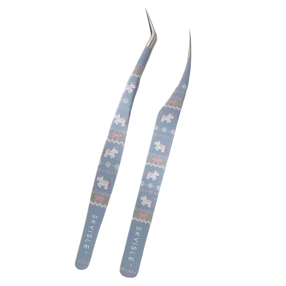 Stainless Steel Curved Sticker - Lash Mapping Sticker ulasan dan harga