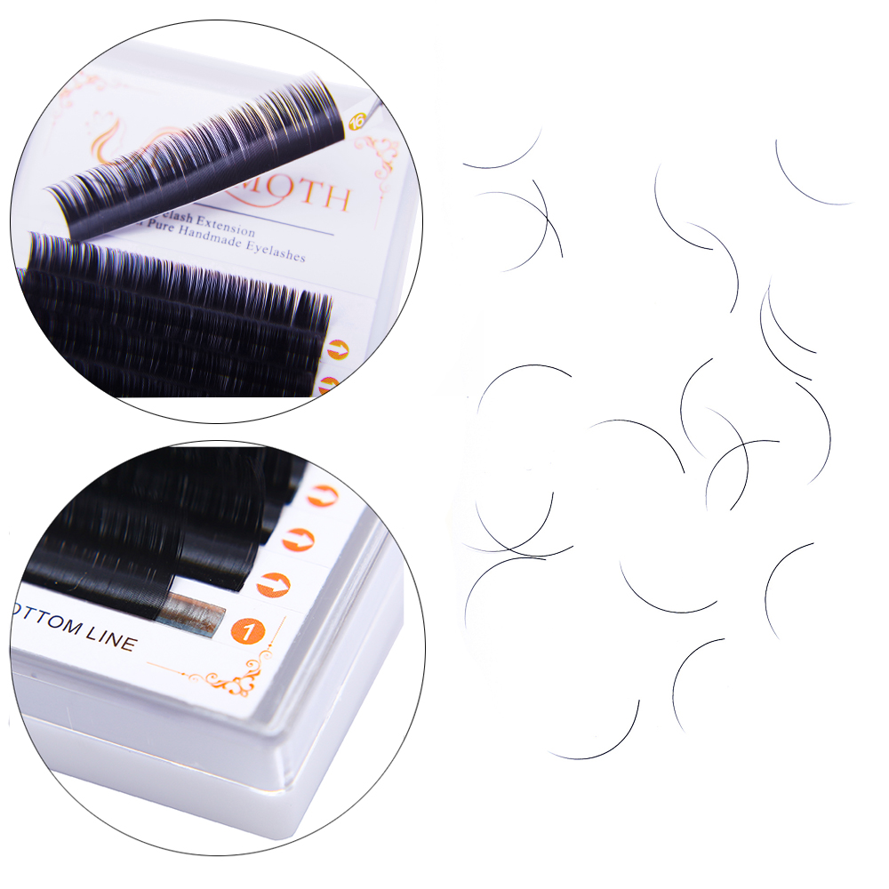 DOSMOTH 10 boxes 16rows 7-16mm - Eyelash Extension Equipment ulasan dan harga