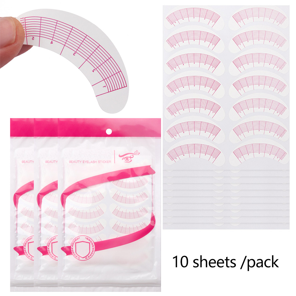 2/5 Packs Lash Mapping Sticker - Lash Mapping Sticker ulasan dan harga