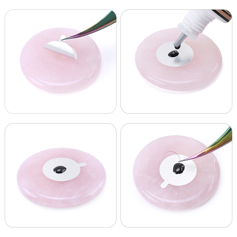 Glue Pallet Eyelashes Extensio - Lash Mapping Sticker ulasan dan harga