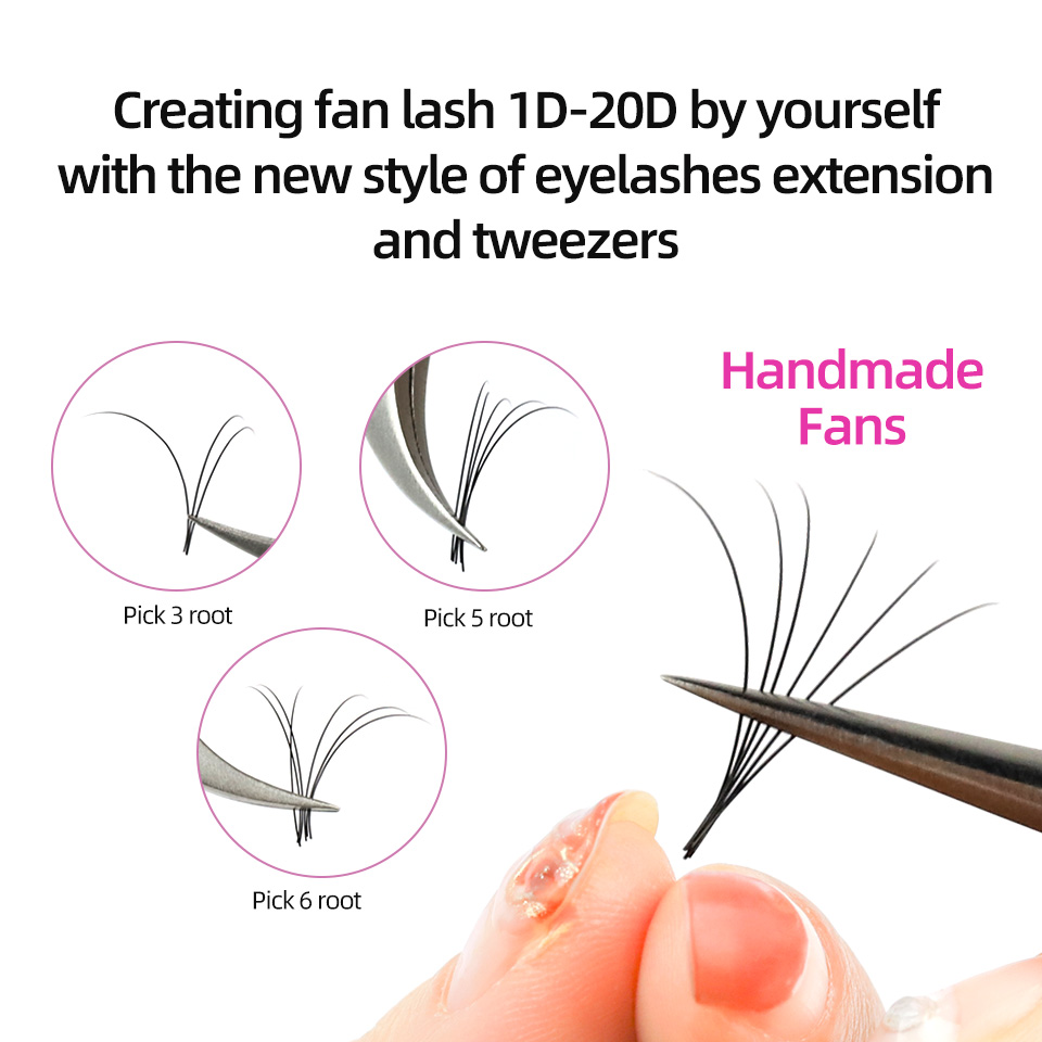 RUJADE 5 Cases/Lot False Eyela - Eyelash Extension Review ulasan dan harga