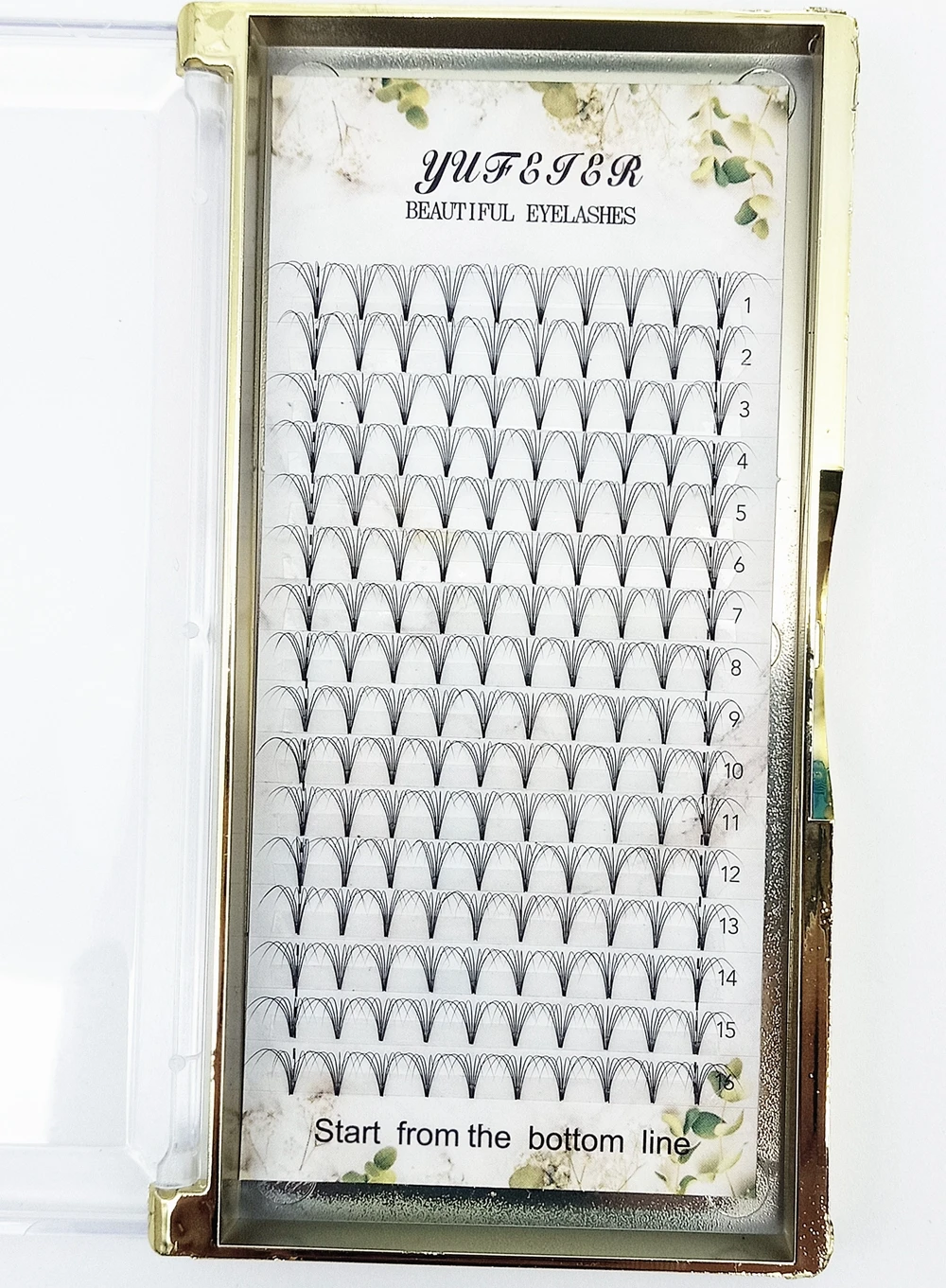 HBZGTLAD 16 Lines Premade Volu - Eyelash Extension Review ulasan dan harga