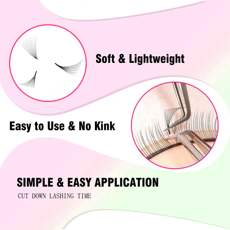 TDANCE 1000 Fans Loose Fan Las - Eyelash Extension Medium ulasan dan harga